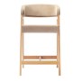 Кресло полубарное Baxter Beige/натур