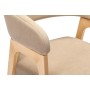 Кресло полубарное Baxter Beige/натур