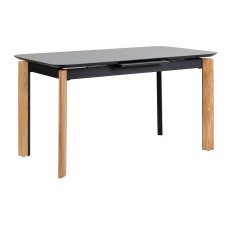 Стол раскл. Combi Glass 120-150 Automatic Natur/Dark matte glass