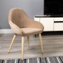 Кресло Kent Diag beige/нат.дуб