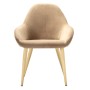 Кресло Kent Diag beige/нат.дуб