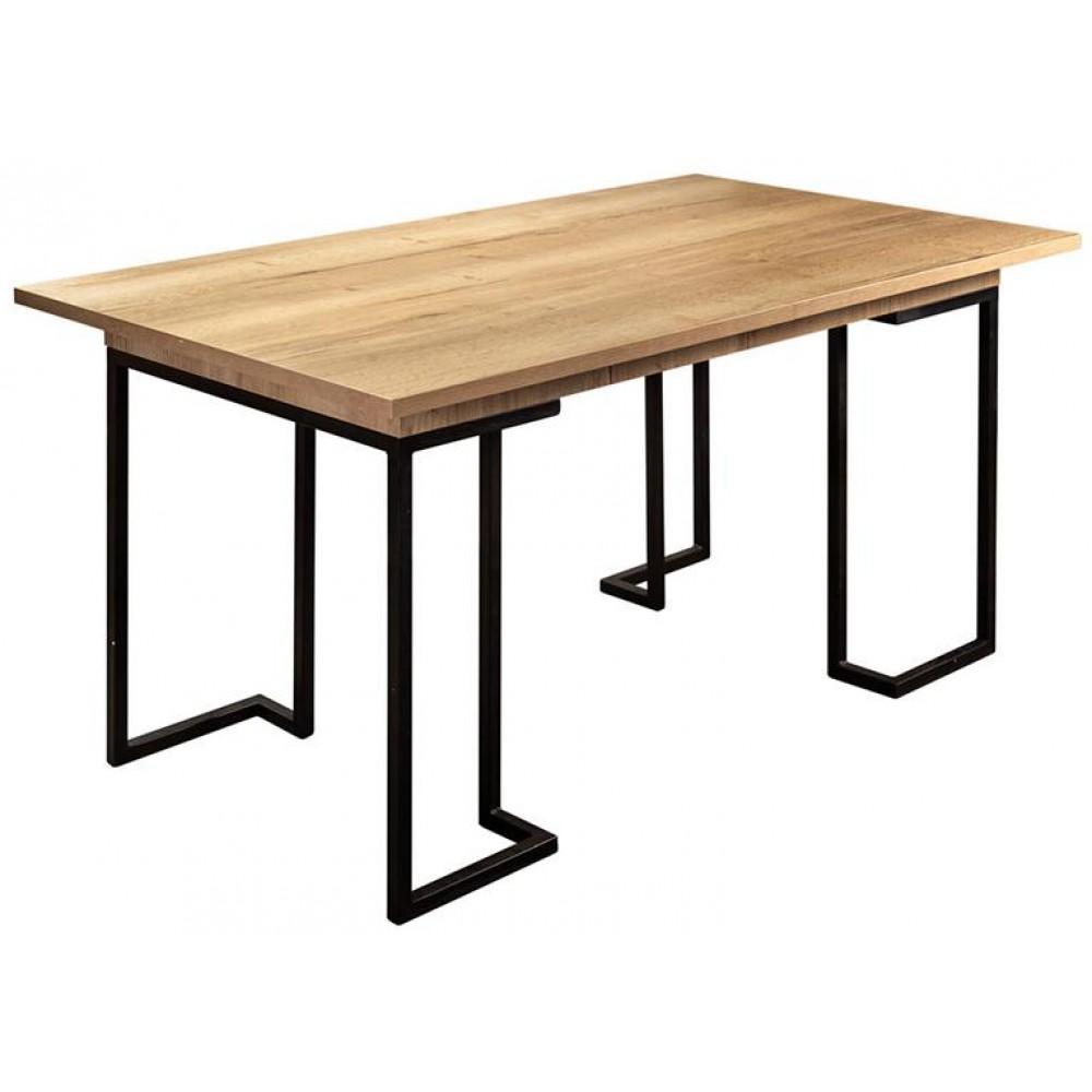 Обеденный стол раздвижной в стиле лофт