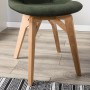 Стул Eames lite тёмно-зеленый/натур. Бук