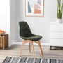 Стул Eames lite тёмно-зеленый/натур. Бук
