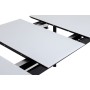 Стол раскл. Combi Glass 140-180 Automatic NaturLight matte glass