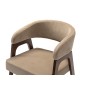 Кресло Baxter Beige/Темный орех