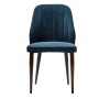 Стул Alen Diag blue/т. орех