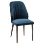 Стул Alen Diag blue/т. орех