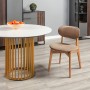 Стул Rasmus  Diag beige/нат.бук