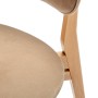 Стул Rasmus  Diag beige/нат.бук