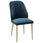 Стул Alen Diag blue/нат.дуб