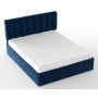 Кровать City Lux с подъемным механизмом 180 см синий