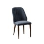Стул Alen Diag grey_т. орех