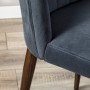 Стул Alen Diag grey_т. орех