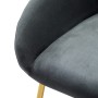 Кресло Kent Diag grey/Линк золото