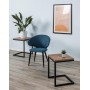 Стол журнальный Loft 1 Дуб Табак 50*50
