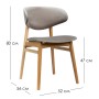 Стул Calipso Wood /heat gray