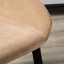 Кресло Kent Diag beige/черный