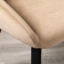 Кресло Kent Diag beige/черный