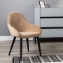Кресло Kent Diag beige/черный