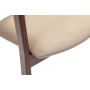 Кресло Dalia Soft Beige/Темный орех