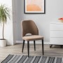 Стул Ledger Diag beige/черный