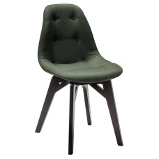 Стул Eames lite тёмно-зеленый/венге