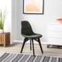 Стул Eames lite тёмно-зеленый/венге