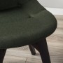 Стул Eames lite тёмно-зеленый/венге