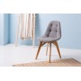 Стул Eames lite Грей/Натуральный Бук