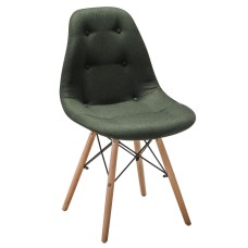 Стул Eames тёмно-зеленый /W