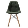 Стул Eames тёмно-зеленый /W