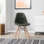 Стул Eames тёмно-зеленый /W