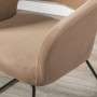 Кресло Oscar Diag beige/Линк