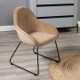 Кресло Kent Diag beige/Линк