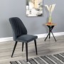 Стул Alen Diag grey/черный