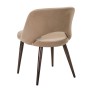 Стул Lars Diag beige/т.орех
