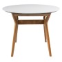 Стол Нарвик круглый д.860 Мрамор Бьянко
