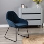 Кресло Kent Diag blue/Линк