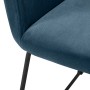 Кресло Oscar Diag blue/Линк