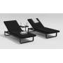Шезлонг Виллино черный, алюминий SVLN.010600.N2