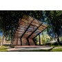 Палубная доска полнотелая из ДПК марки HOLZHOF Solid, 150*18