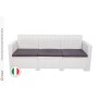 Комплект мебели NEBRASKA SOFA 3 (3х местный диван), белый
