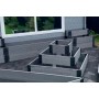 Доска грядочная NauticPrime 225*30*2950мм, серый