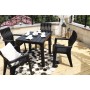 Комплект мебели b:rattan Boston Set, антрацит