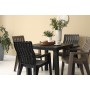 Комплект мебели b:rattan Boston Set, антрацит