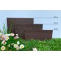 Доска грядочная Holzhof 150*25*2950мм, тиснение 3D