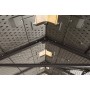 Сарай пластиковый WoodLook 15*8 DD