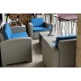 Комплект мебели Rattan Premium 4, СЕРЫЙ