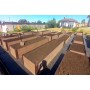 Доска грядочная Holzhof 300*30*2950мм, тиснение 3D